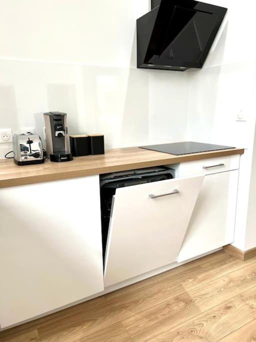 Cosy T3 Centre Reims/Pkg Prive Apartment Luaran gambar