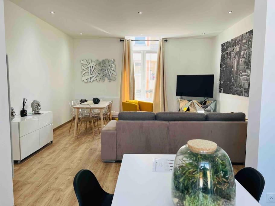Cosy T3 Centre Reims/Pkg Prive Apartment Luaran gambar
